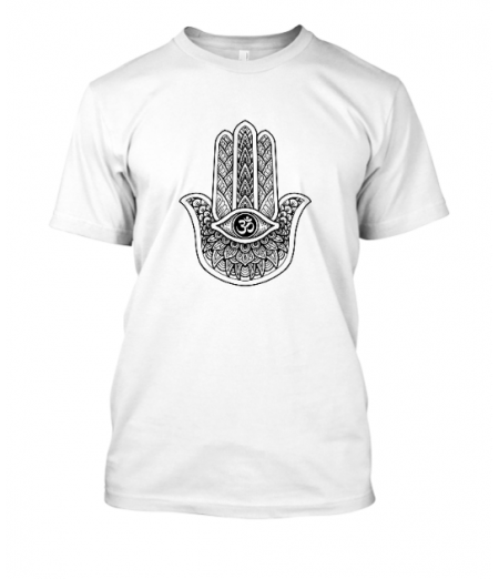 Hamsa Mandala unisex tshirt