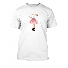 Lady in pink Lady in pink