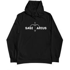 Black Sagittarius hoodie