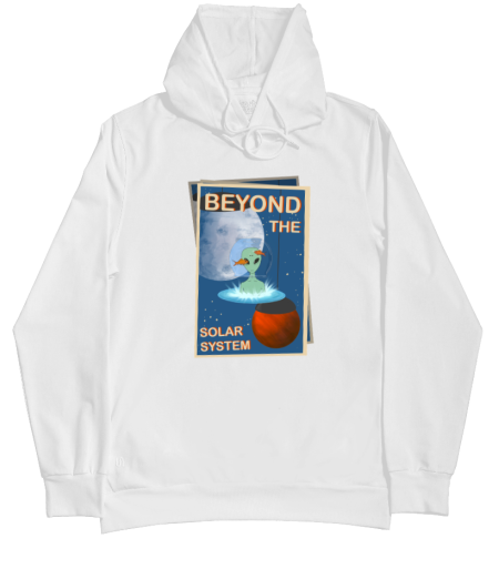 Beyond the solar system hoodie
